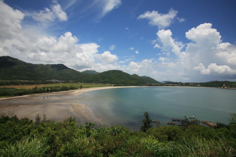 下川岛迷人海湾