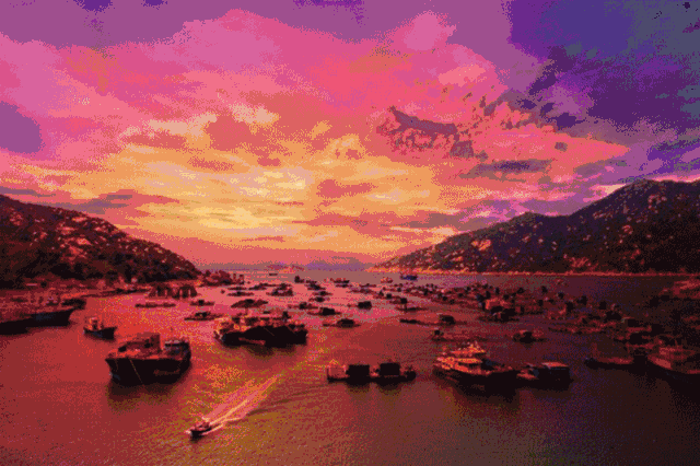 【川山群岛遇见记】海岛的晚霞